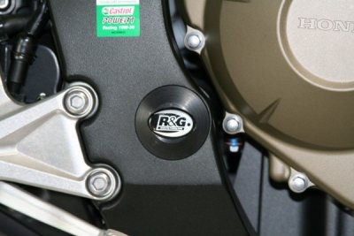 Insert de cadre droit R&G Racing noir Honda CBR 1000 RR 08-18