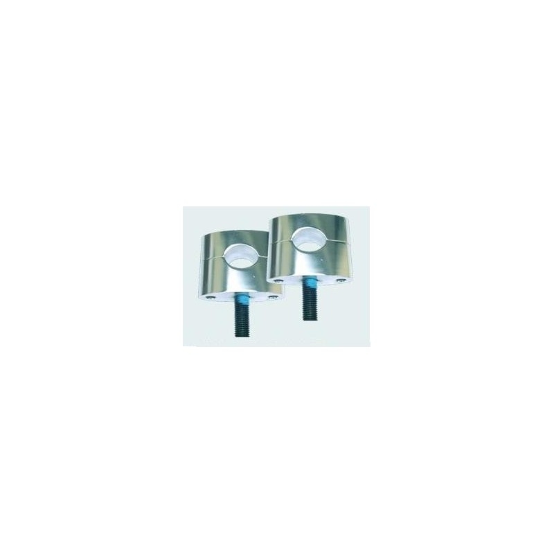 Pontet de guidon Brazoline Ø 22 mm chromés