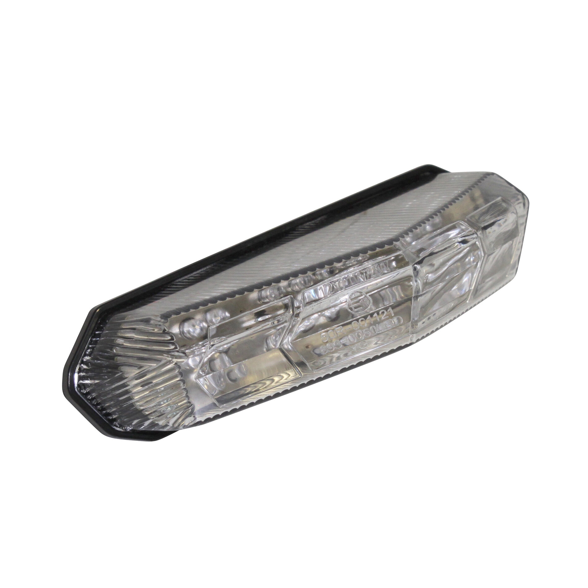 Feu arrière universel Replay à leds triangle blanc avec clignotants