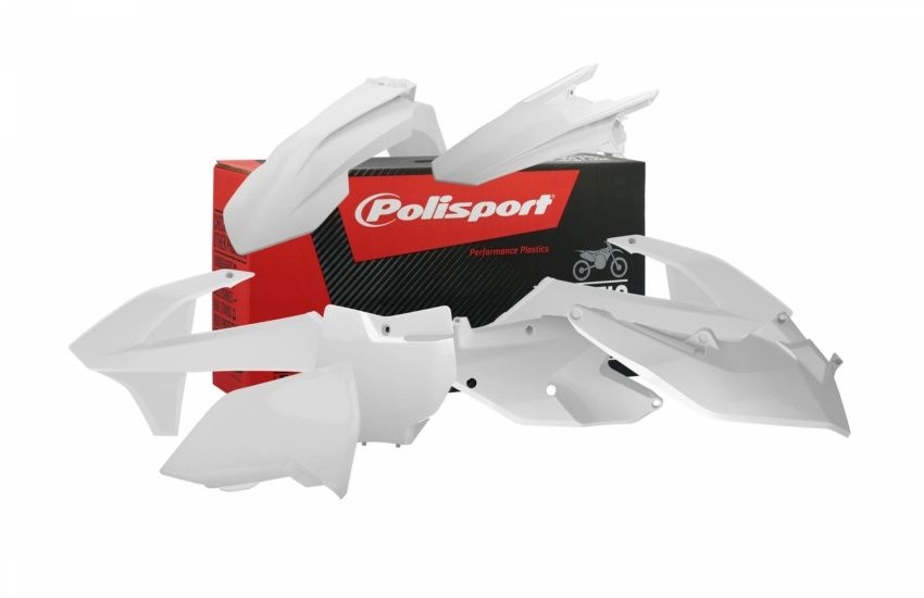 Kit plastique Polisport KTM 450 SX-F 16-17 blanc