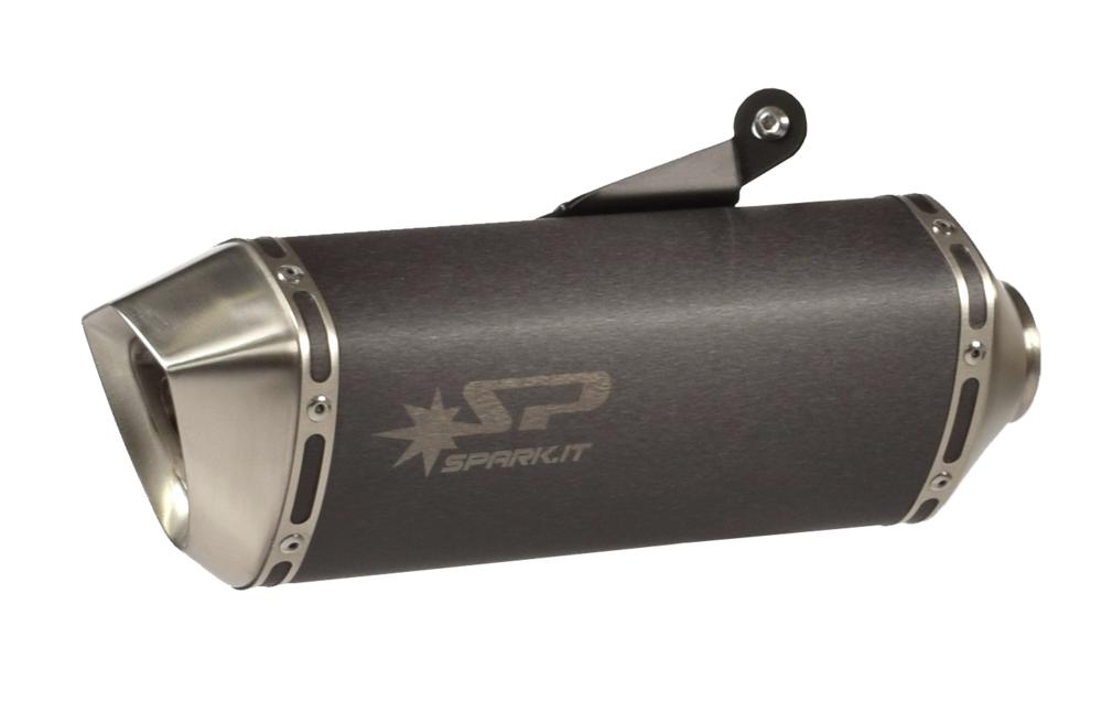 Ligne complète avec silencieux SPARK Force dark pour Yamaha MT-07 14-
