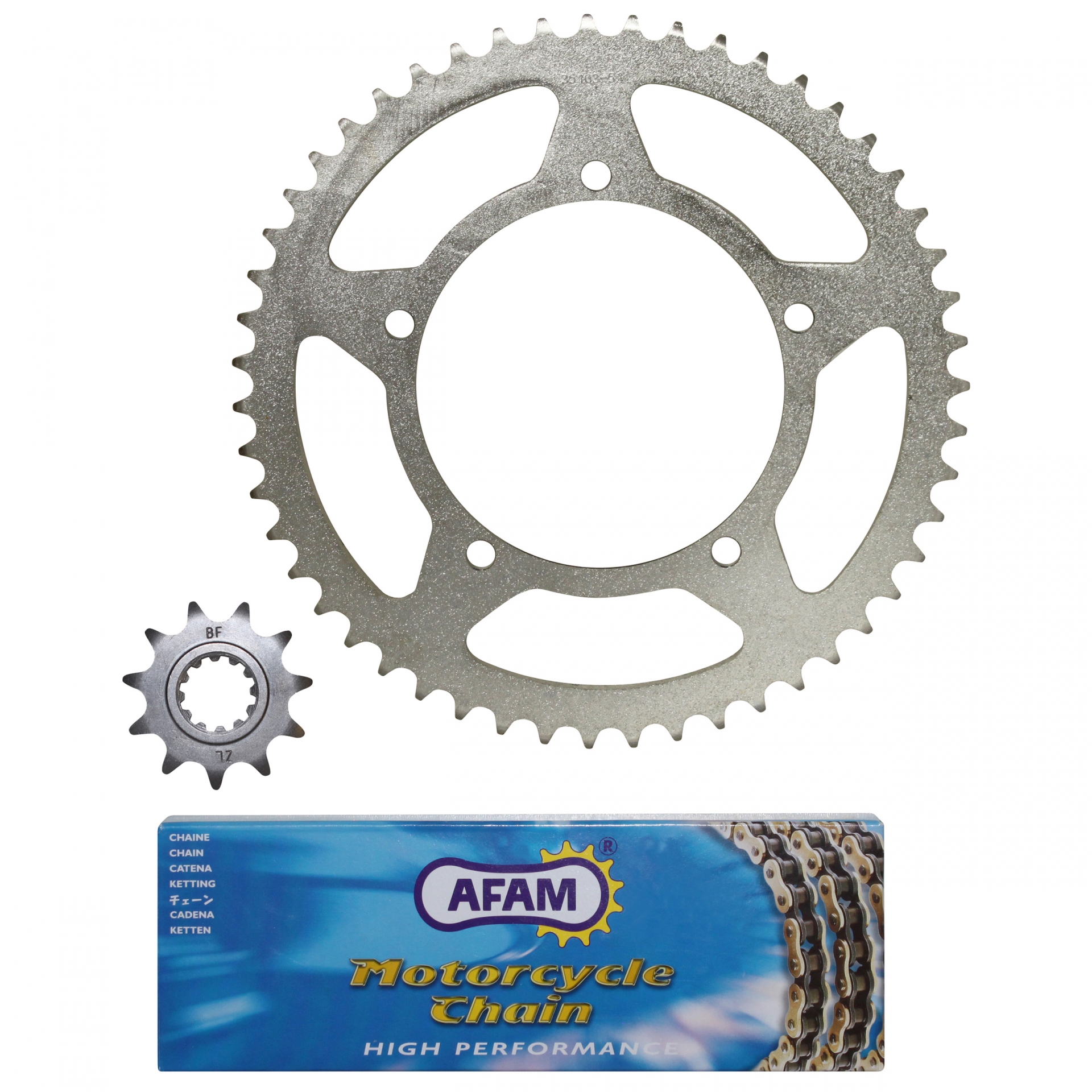 Kit chaîne Afam 11x51 Aprilia 50 MX SM 03-05