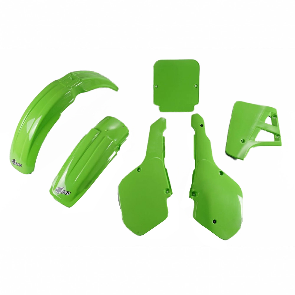 Kit plastique UFO Kawasaki 125 KX 1987 vert