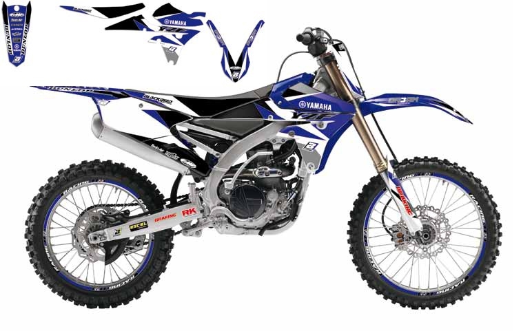 Kit déco + Housse de selle Blackbird Dream Graphic 3 Yamaha 250 YZ-F 1