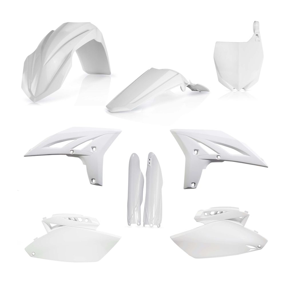 Kit plastiques complet Acerbis Yamaha 250 YZF 10-13 blanc