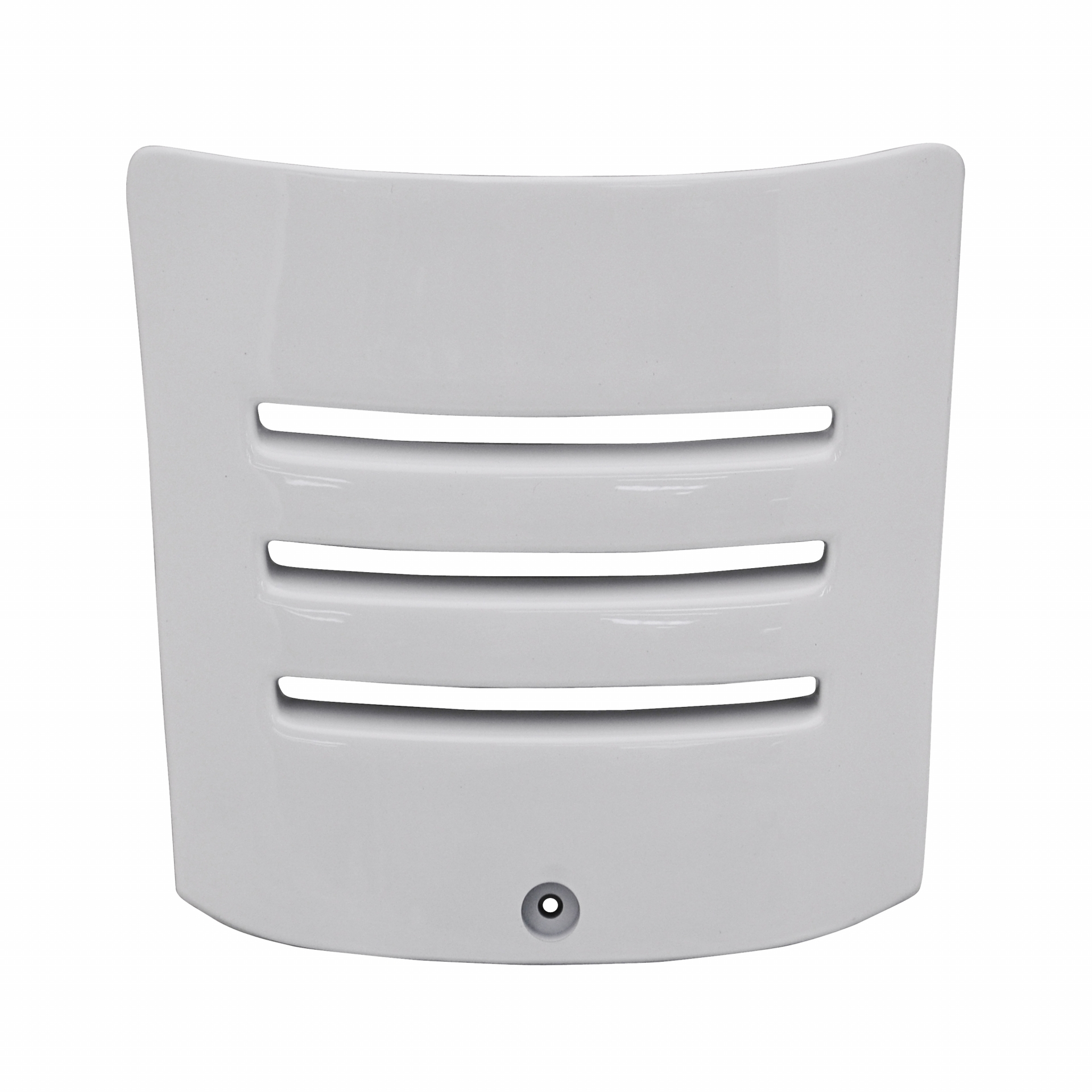 Trappe moteur Replay design blanc brillant pour Booster Spirit/BW's or
