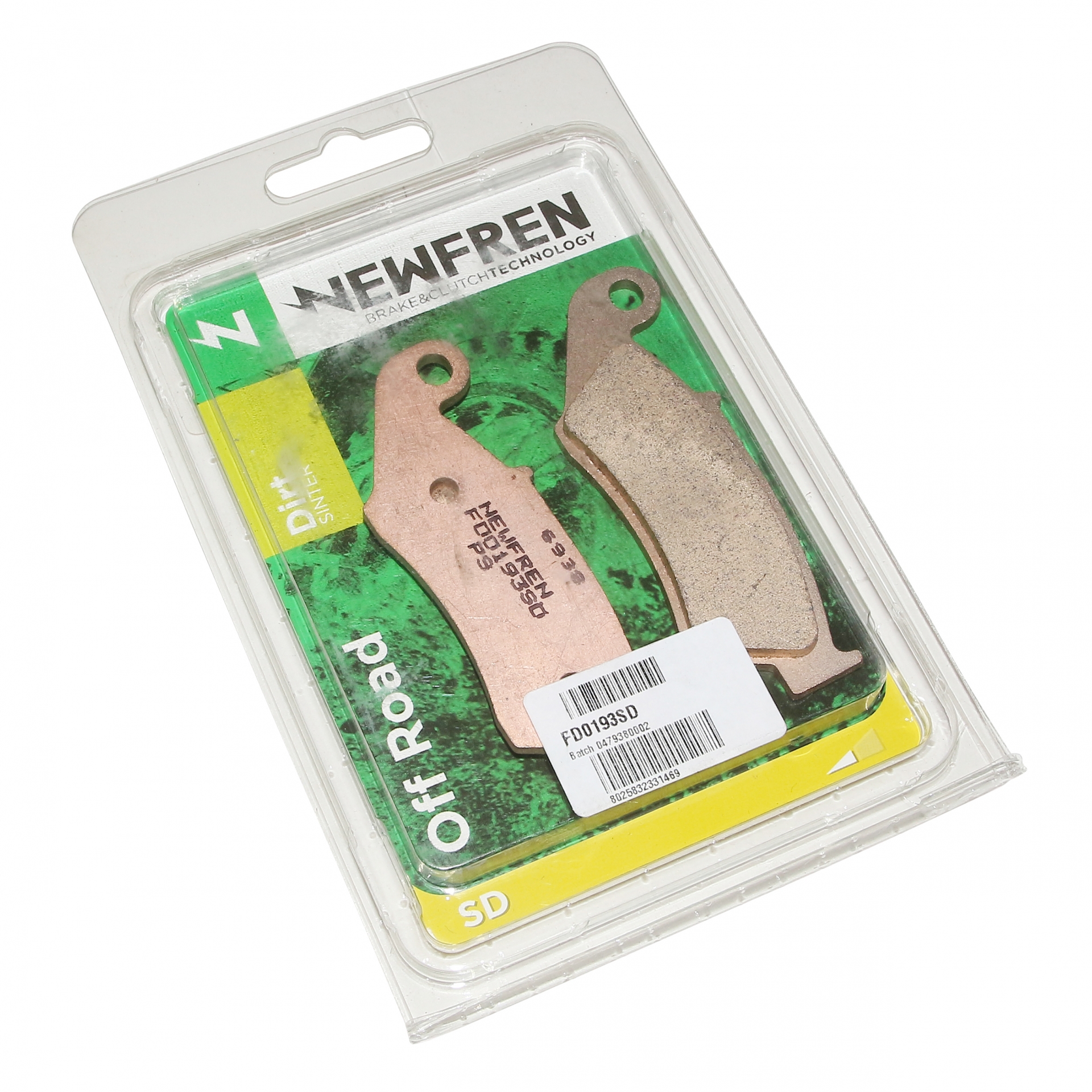 Plaquettes de frein Newfren Honda 250-400 XR-R / 125-250 CRE