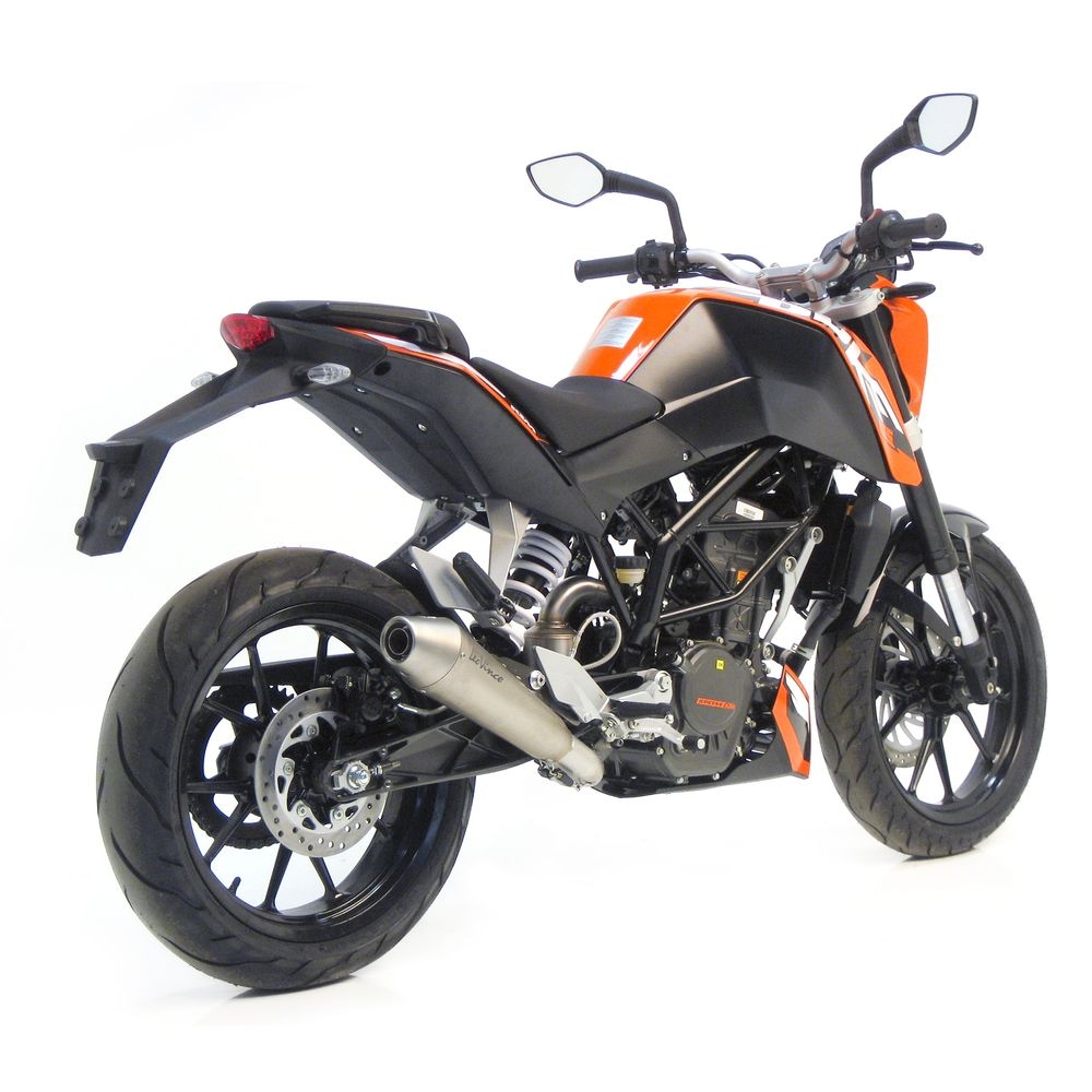Silencieux Leovince GP Style inox pour KTM Duke 125 11-16