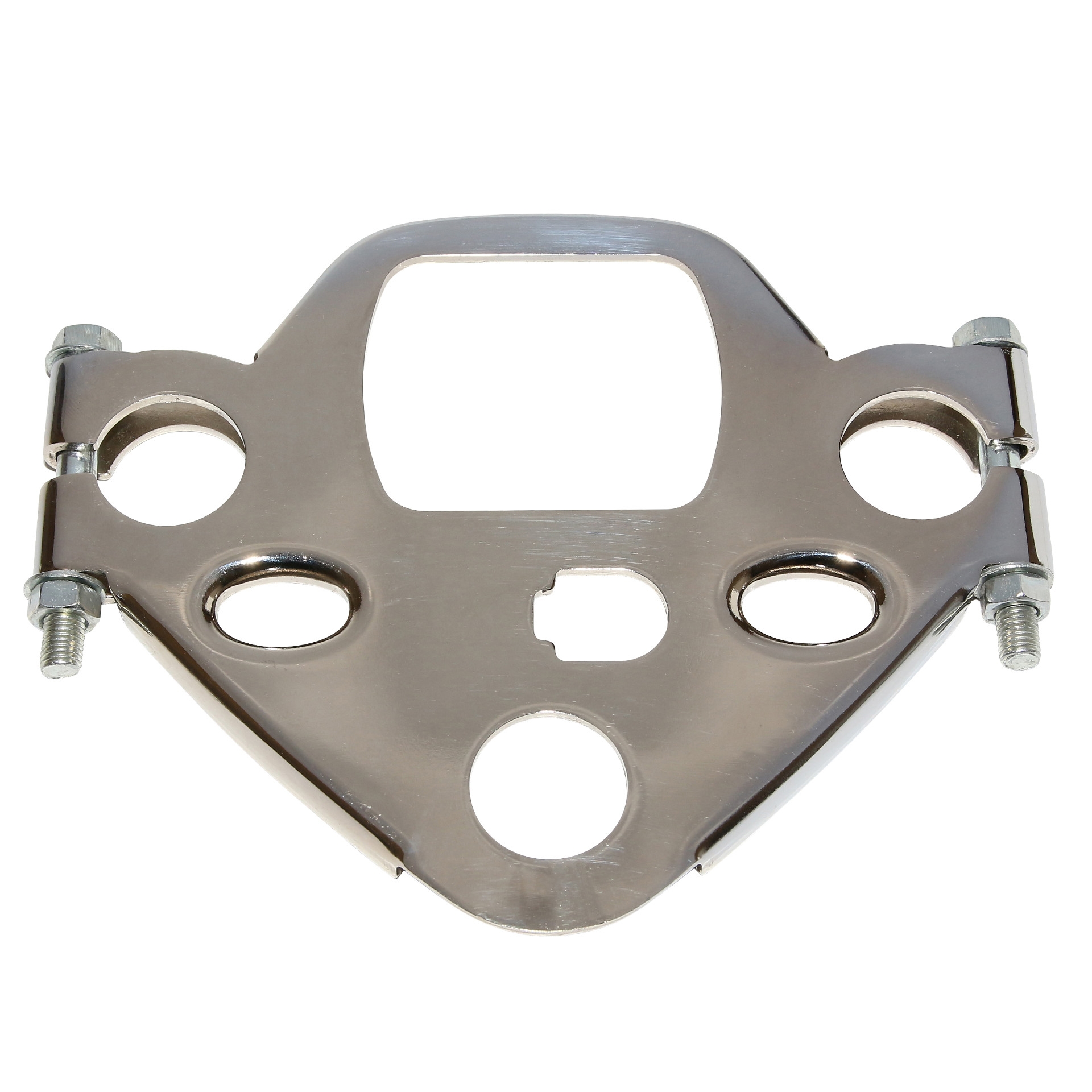 Platine supérieure de fourche 1Tek Origine chrome Peugeot 103 MVL