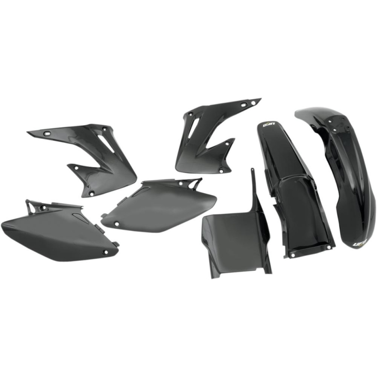 Kit plastique UFO Honda CR 125R 05-07 noir