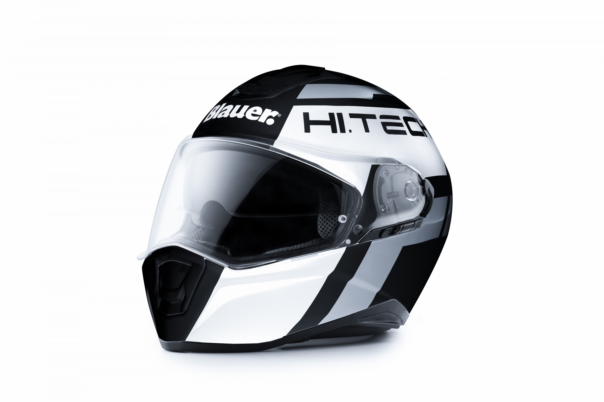 Casque Blauer Force One 800 Noir/Blanc/Gris Mat - XS