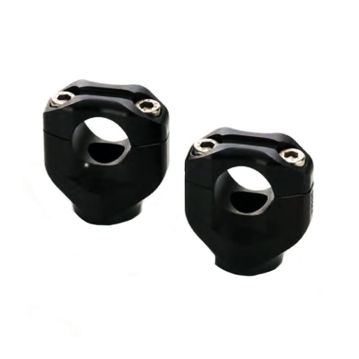 Pontet de guidon LSL Black Bar Mounts noir Ø 22 mm Yamaha MT-07 14-16