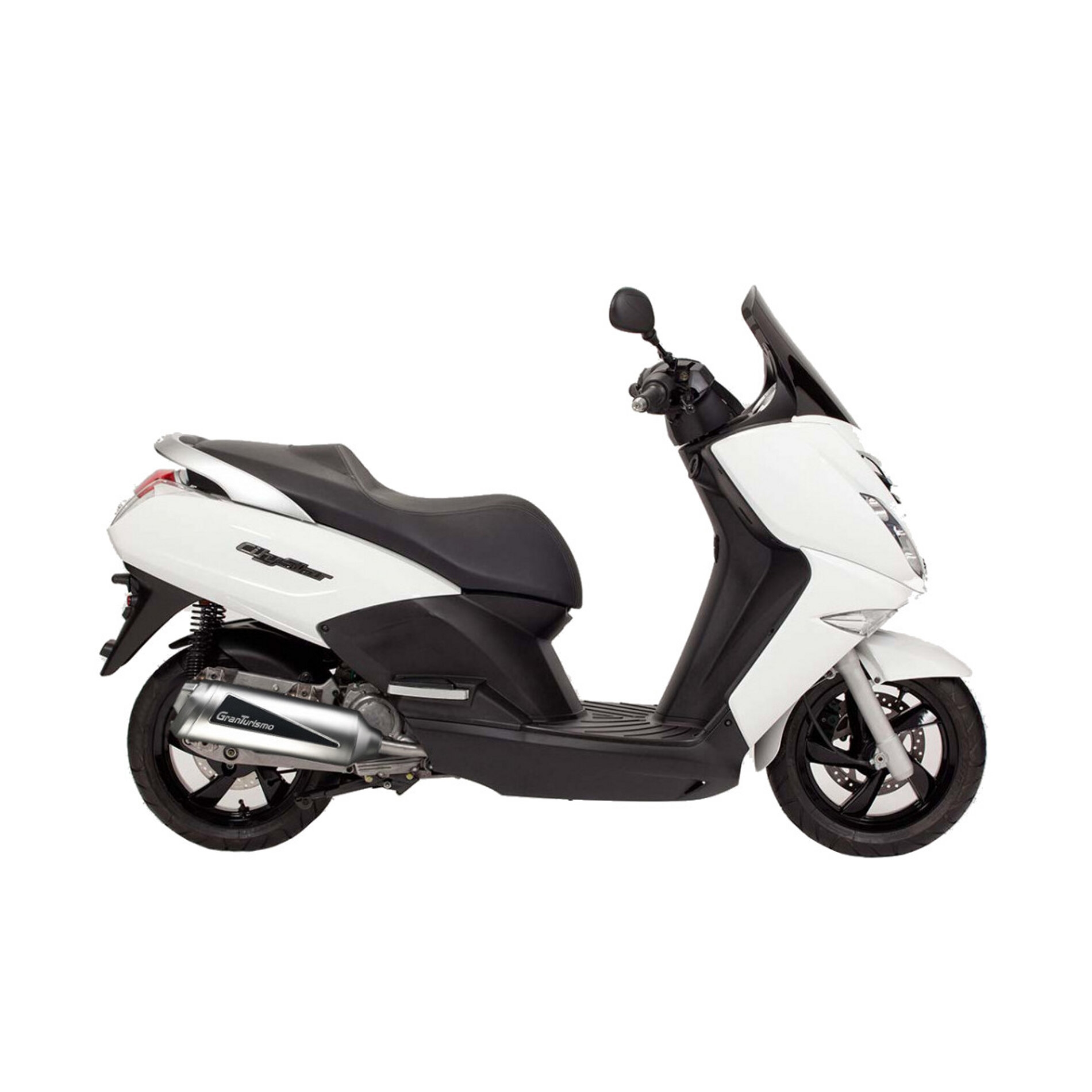 Silencieux Leovince Granturismo inox pour Peugeot Satelis 125 06-13