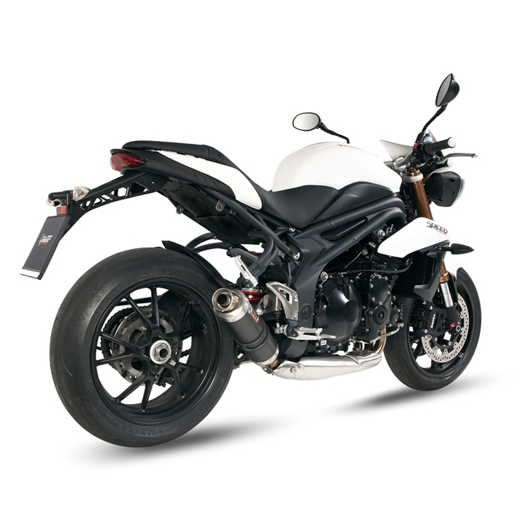 Silencieux MIVV GP carbone Triumph Speed Triple 1050 11-