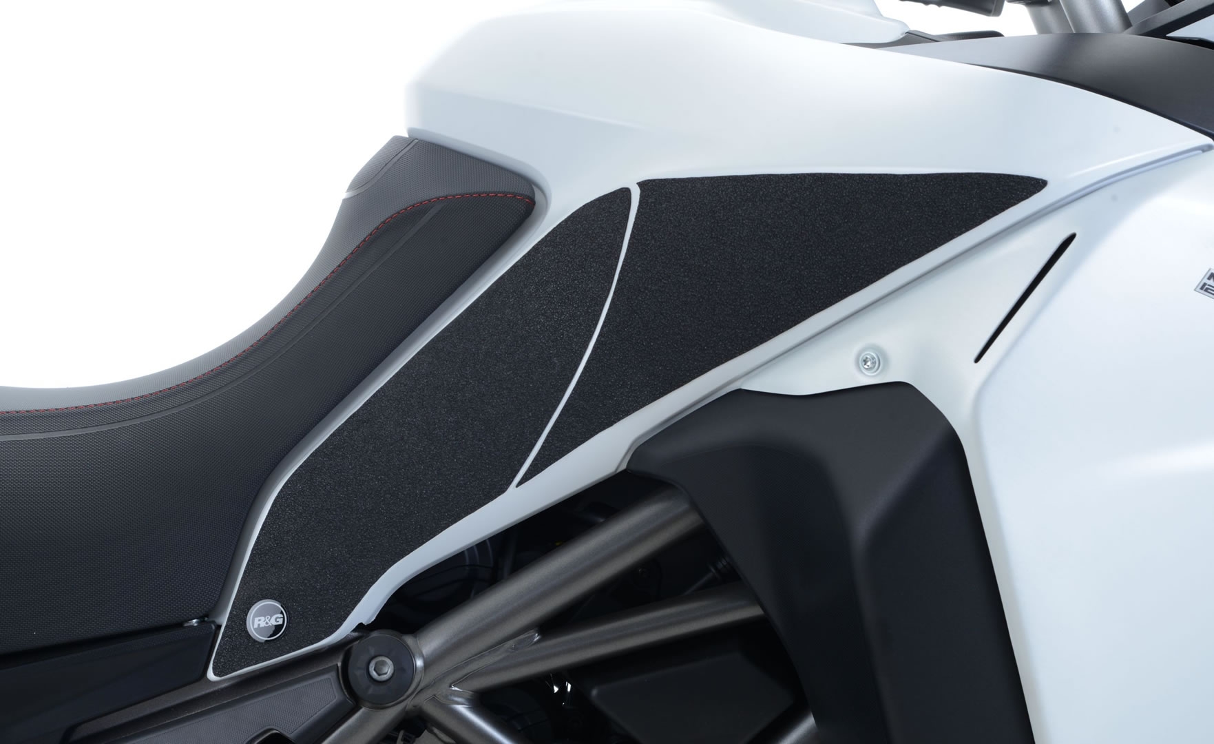 Kit grip de réservoir R&G Racing translucide Ducati Multistrada 1200 E