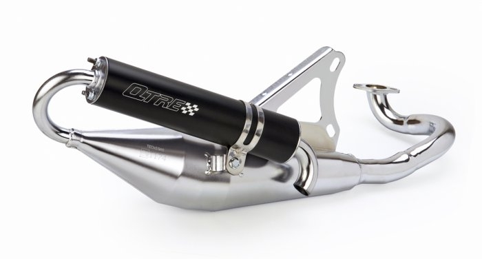 Pot déchappement Tecnigas Q-Tre Chrome Ludix