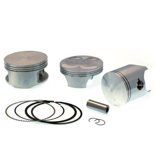 Piston Ø53,97mm Vertex coulé Honda 125 CRM 91-03