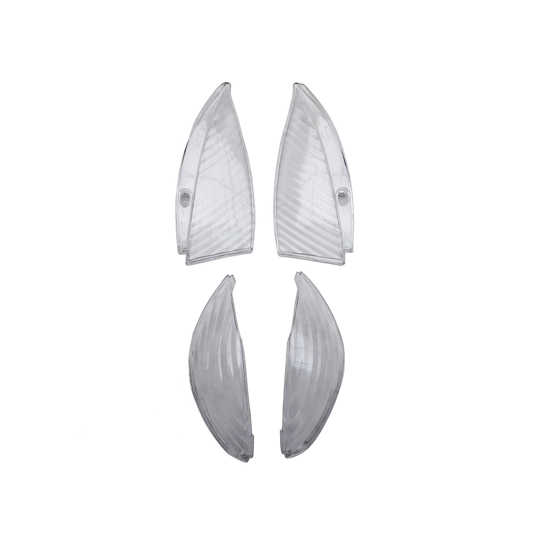 Cabochons clignotants avant et arrière transparent Peugeot 50 vivacity