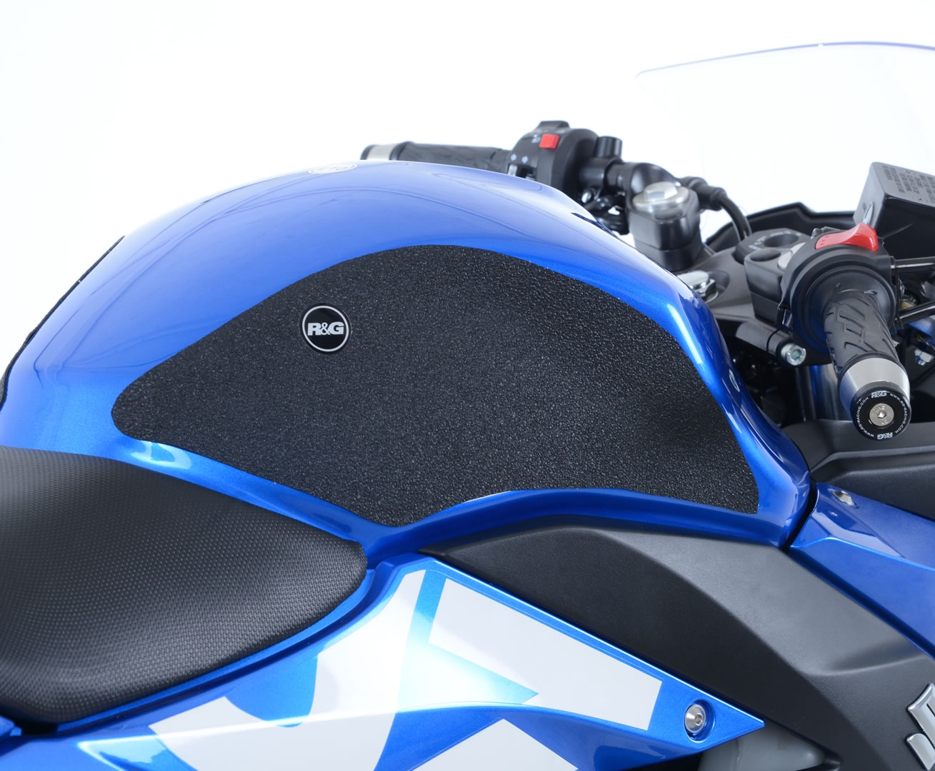 Kit grip de réservoir R&G Racing noir Suzuki GSX-R 250 17-18