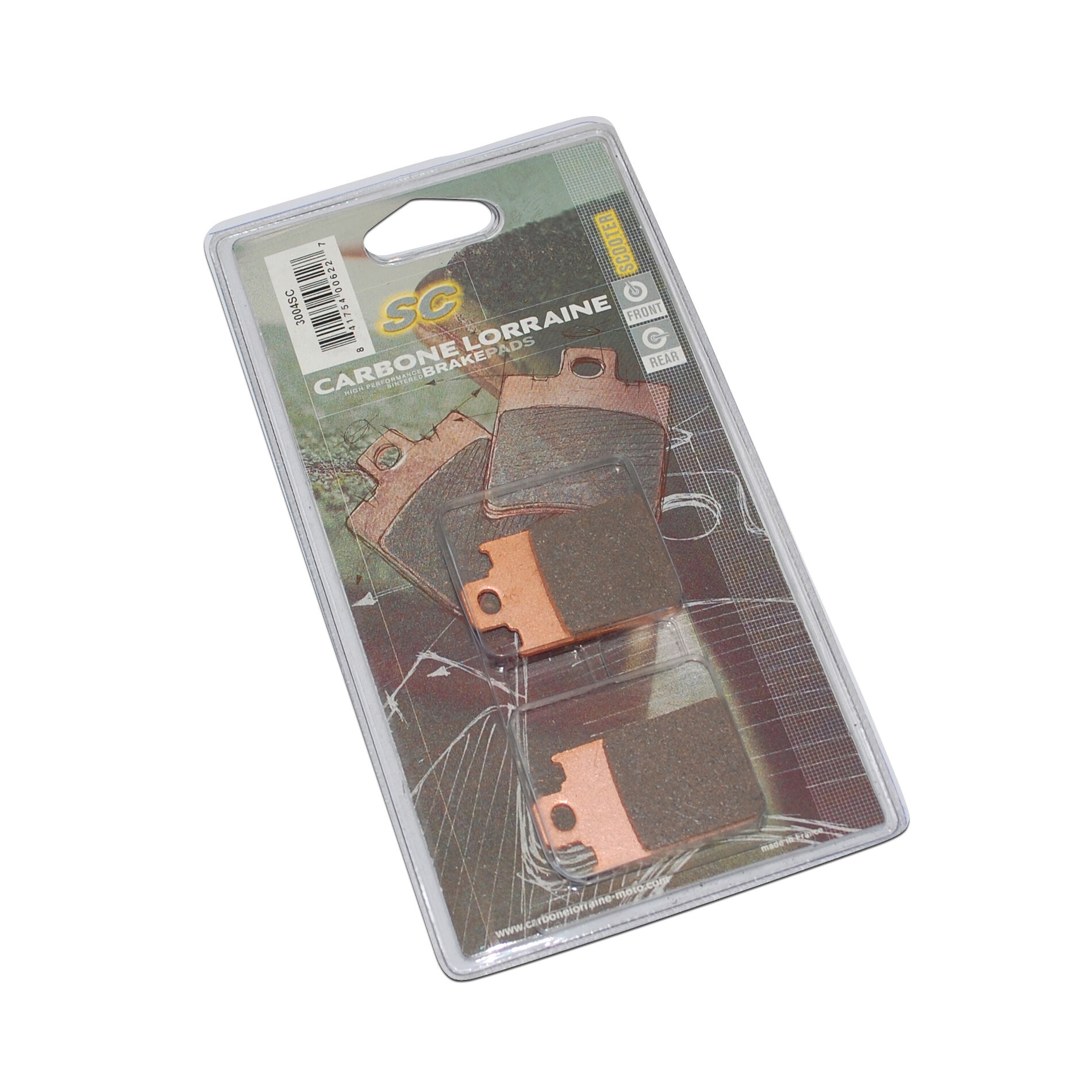 Plaquettes de frein Carbone Lorraine 3004SC