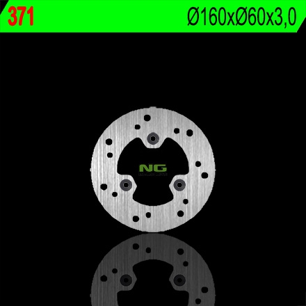 Disque de frein NG Brake Disc D.160 fixe avant - 371