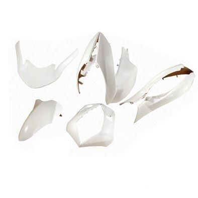 Kit carénages Honda 125 PCX blanc