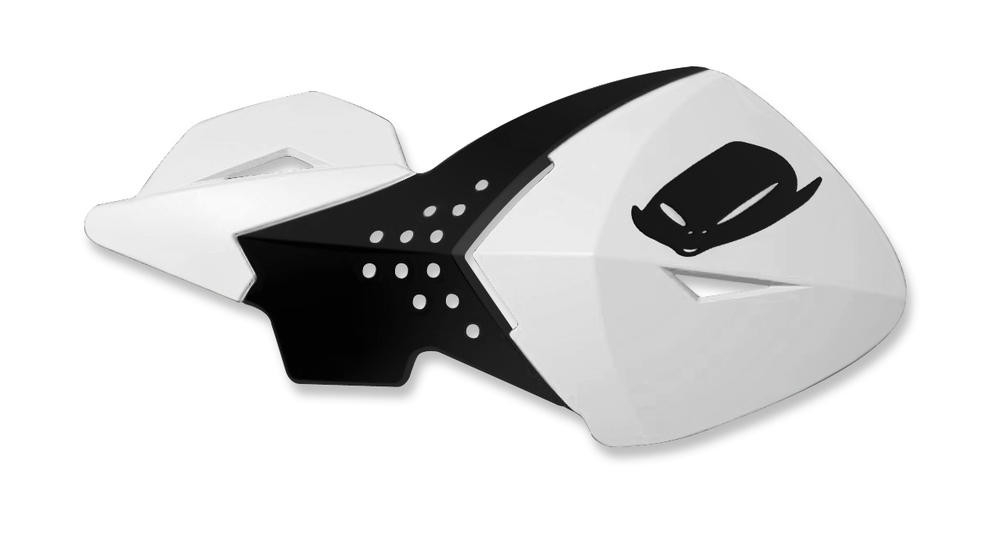 Coques de protège-mains UFO Escalade blanc