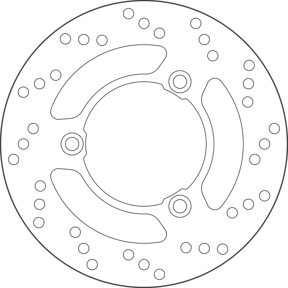 Disque de frein arrière SBS 5232