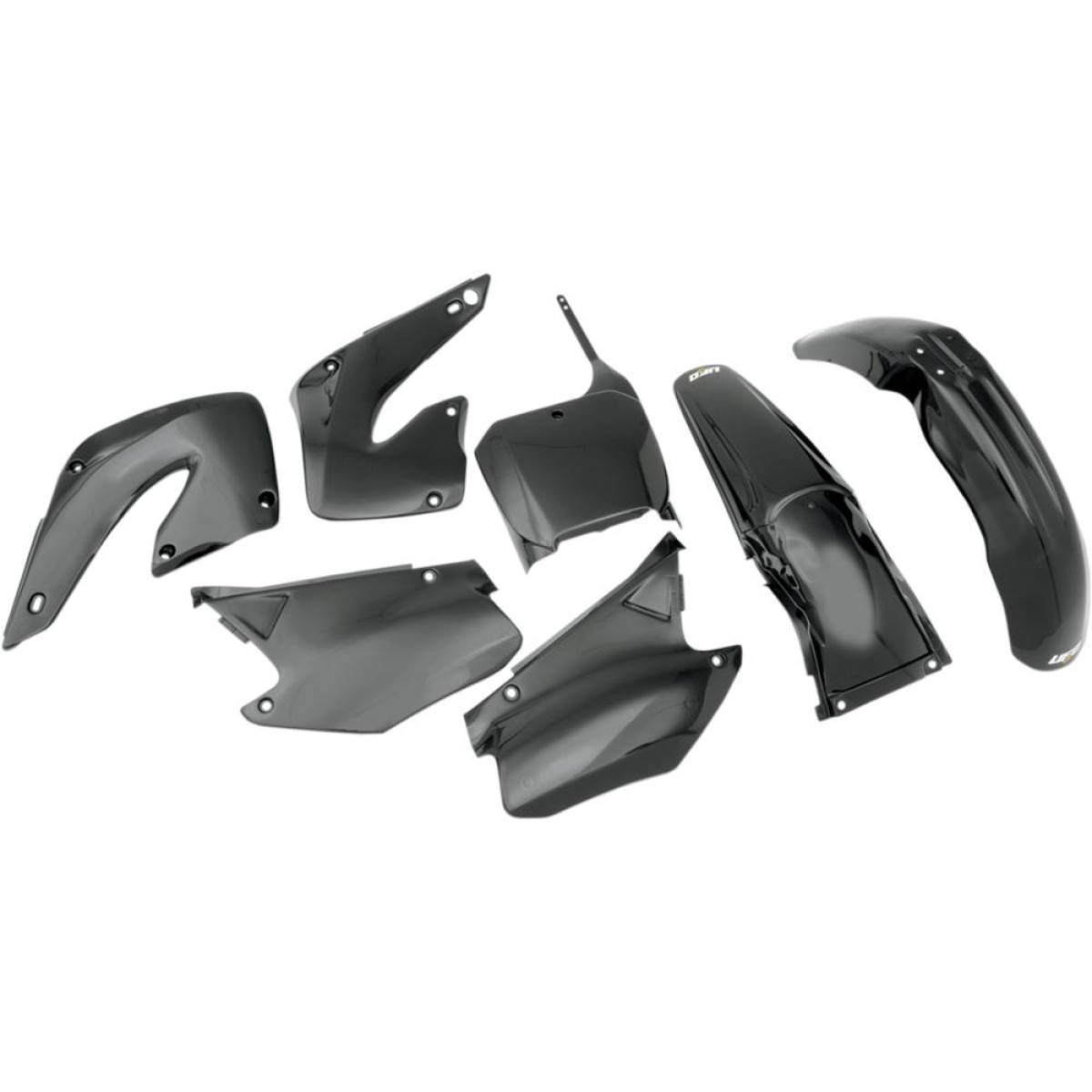 Kit plastique UFO Honda CR 125R 00-01 noir