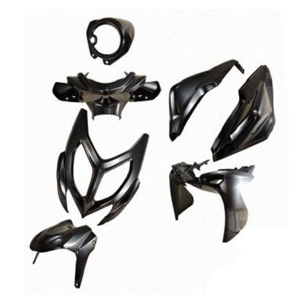 Kit carénage NITRO/AEROX à partir de 2013 noir peint 7 pièces