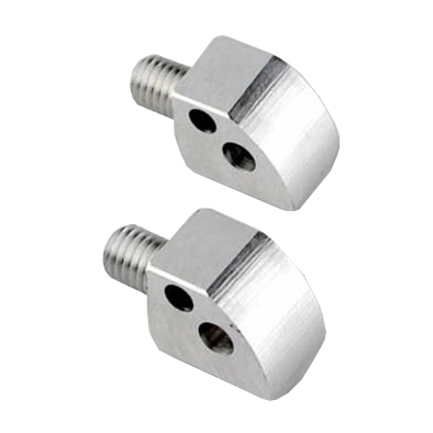 Adaptateur repose pied pilote Aprilia 50 RS 99- alu