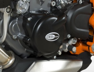 Couvre carter dalternateur R&G Racing noir KTM Duke 690 13-18