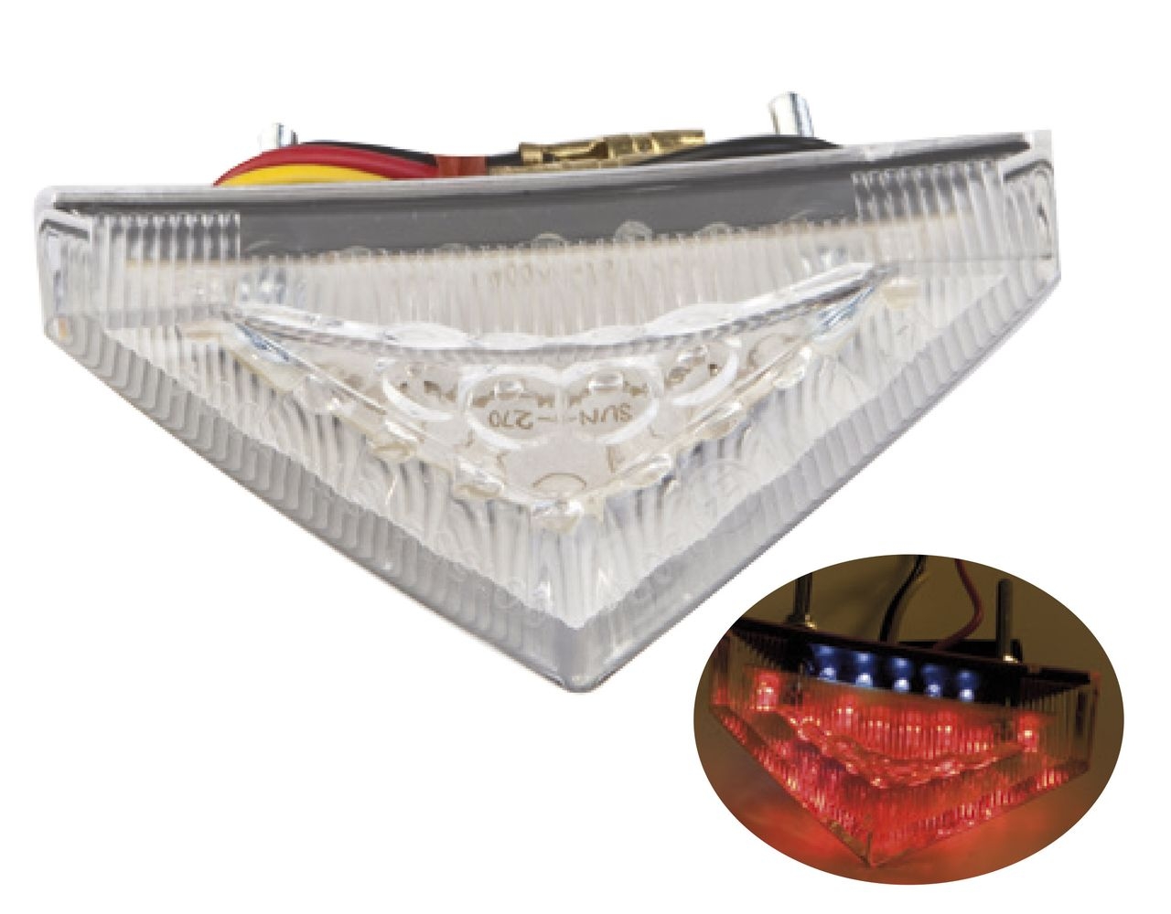 Feu arrière universel avec LEDs