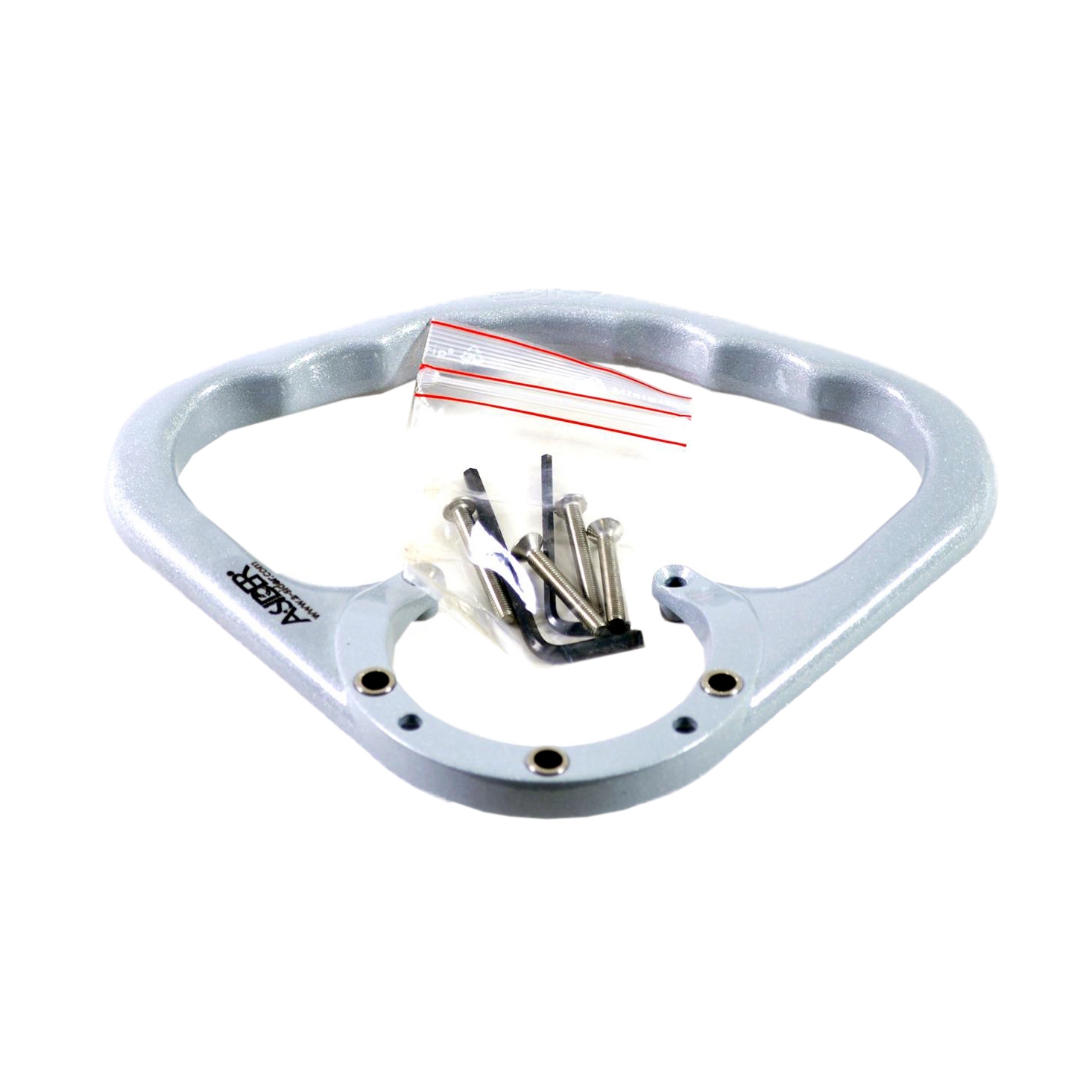 Poignée de réservoir A-SIDER argent pour Suzuki GSX-R 600 04-16
