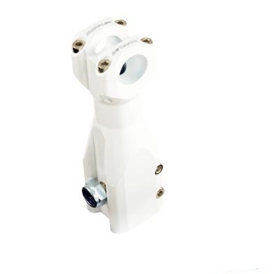 Potence Doppler Peugeot Ludix / Speedfight 3-4 Ø22 blanc