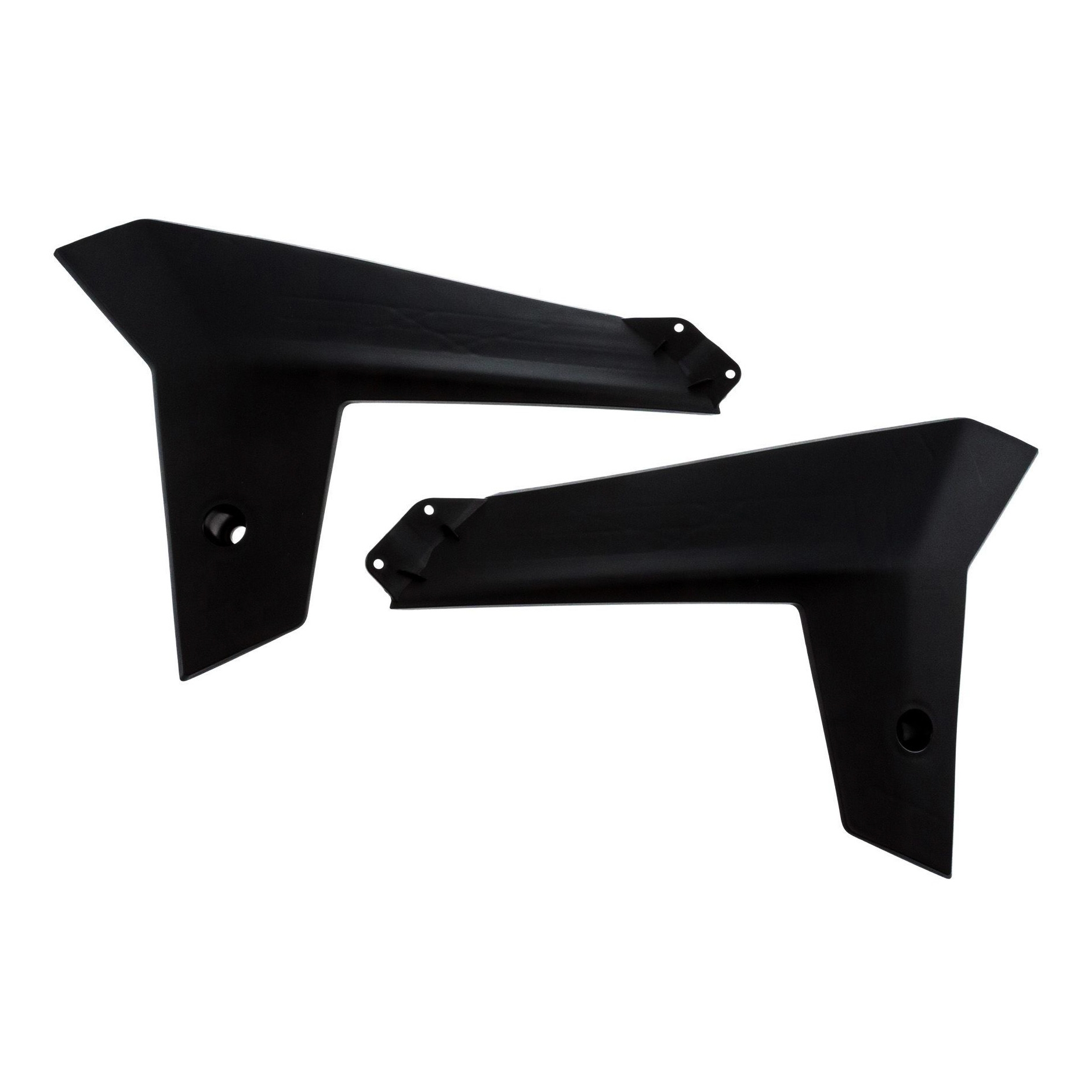 Ouïes de radiateur inférieures Polisport Gas Gas 250 EC 12-15 noir