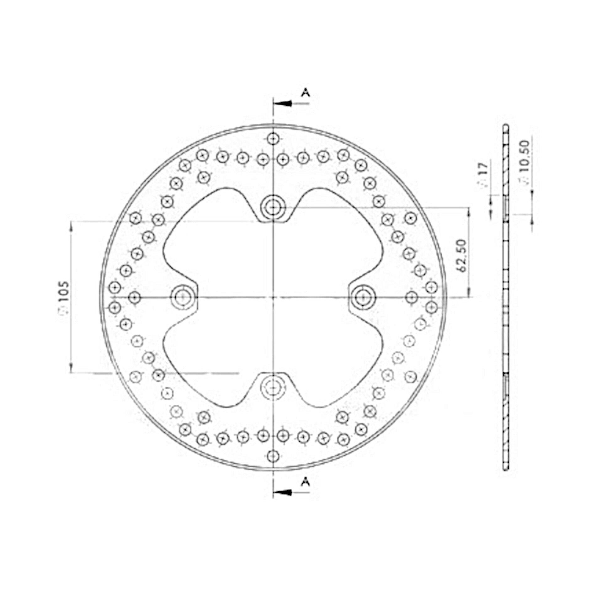 Disque de frein NG Brake Disc D.240 - 364