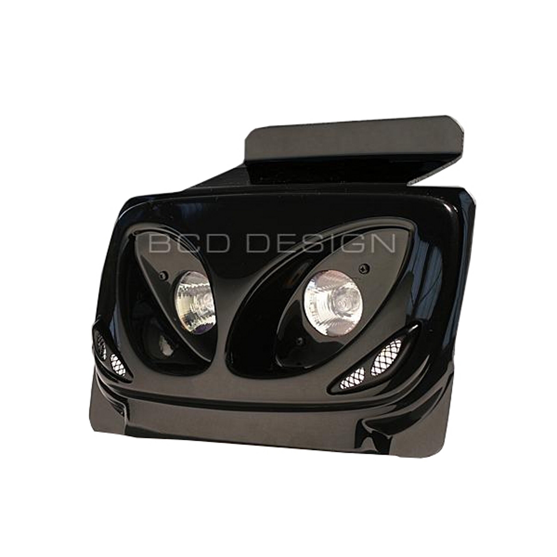 Double optique BCD Twin black édition MBK Booster 04-