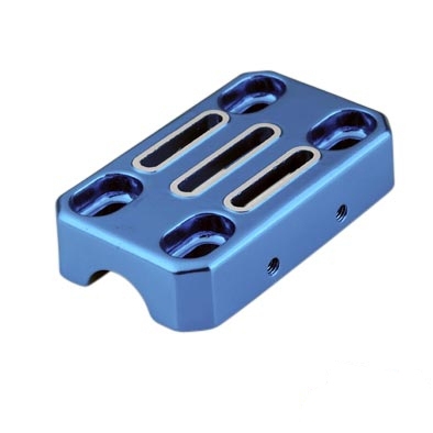 Pontet de Guidon Tun'R Universel Alu Bleu