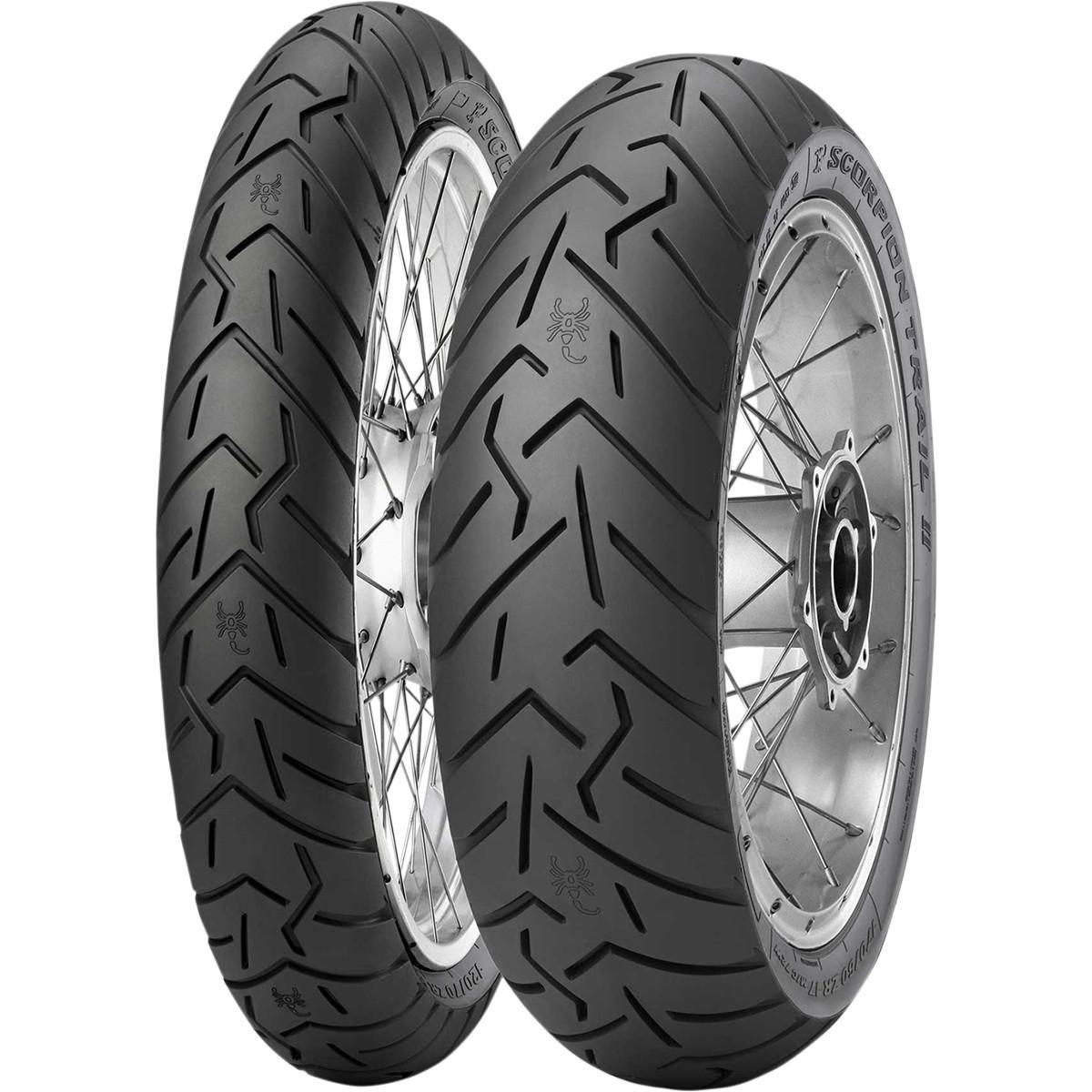 Pneu Pirelli Scorpion Trail II avant 120/70ZR19 60W (K)