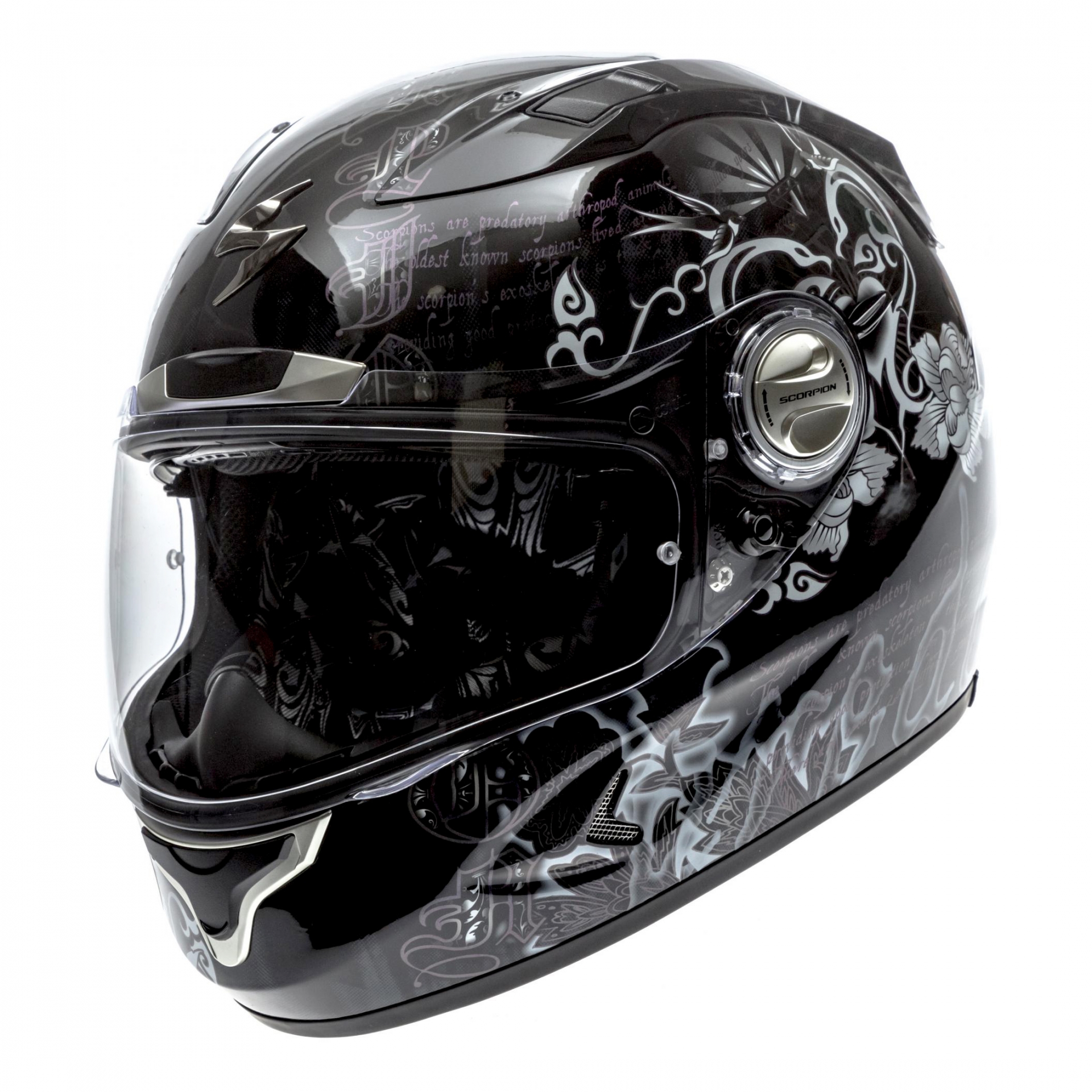 Casque intégral Scorpion EXO-1000 AIR ASTRAL Noir Caméléon Type E11 -