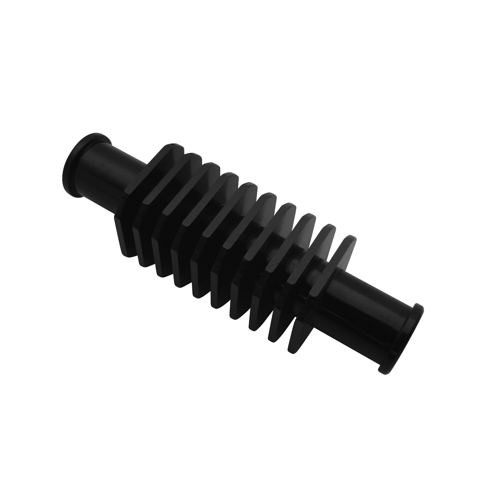 Radiateur de durite alu cnc noir