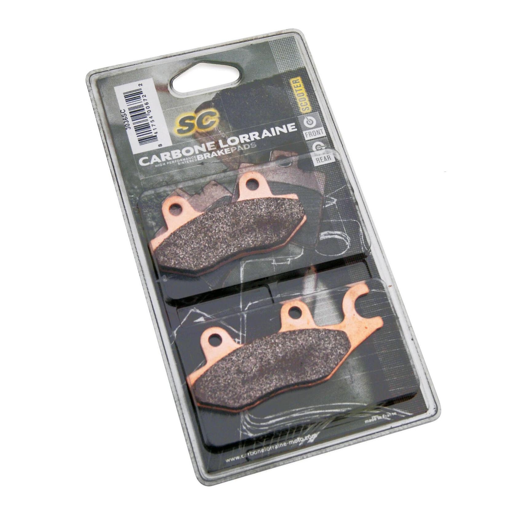 Plaquettes de frein Carbone Lorraine 3036SC