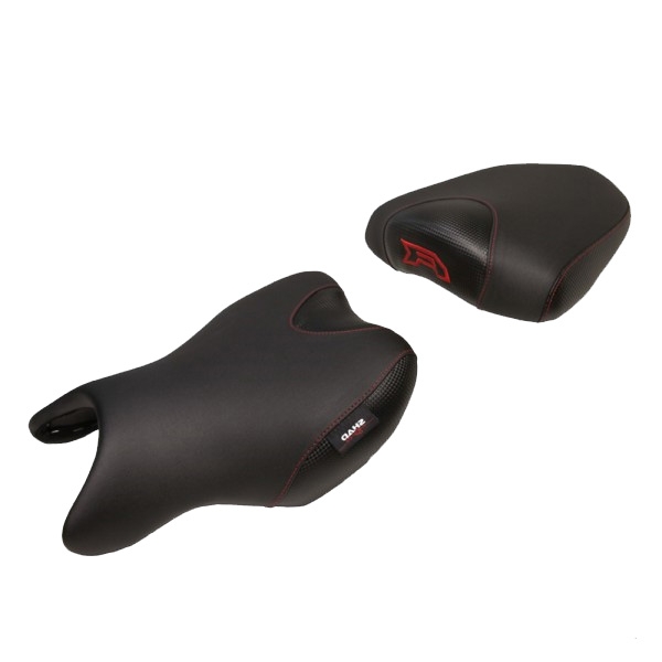Selle confort SHAD Suzuki GSR 750 11-15 noir/rouge