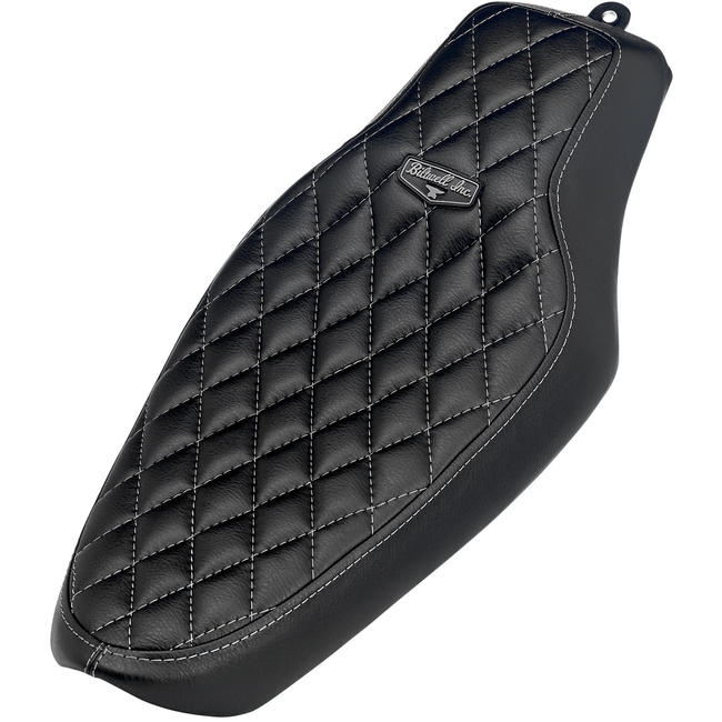 Selle Biltwell Banana Harley Davidson Sportster 96-03 noire coutures l