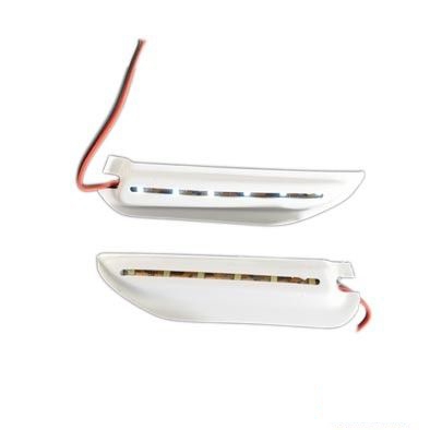 Masque optique MTKT blanc à Leds Derbi GPR/RS50/125 2004>2010