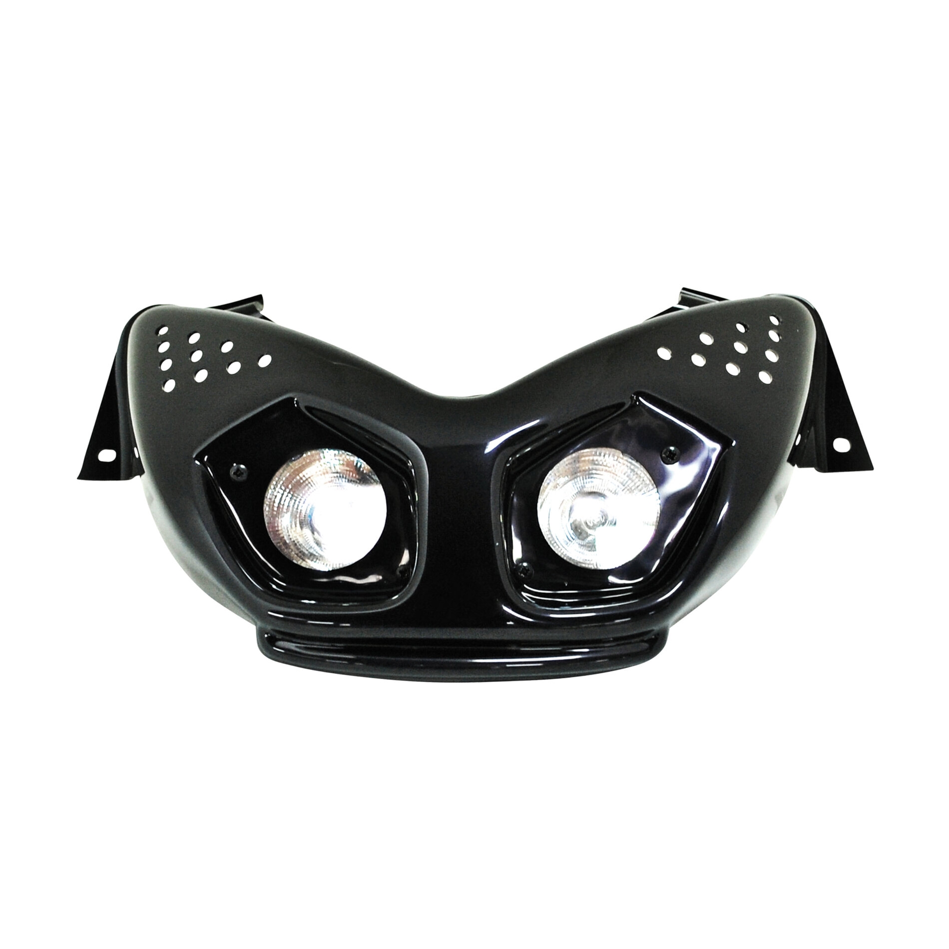 Double optique halogène BCD MBK Nitro / Yamaha Aerox - Blanc