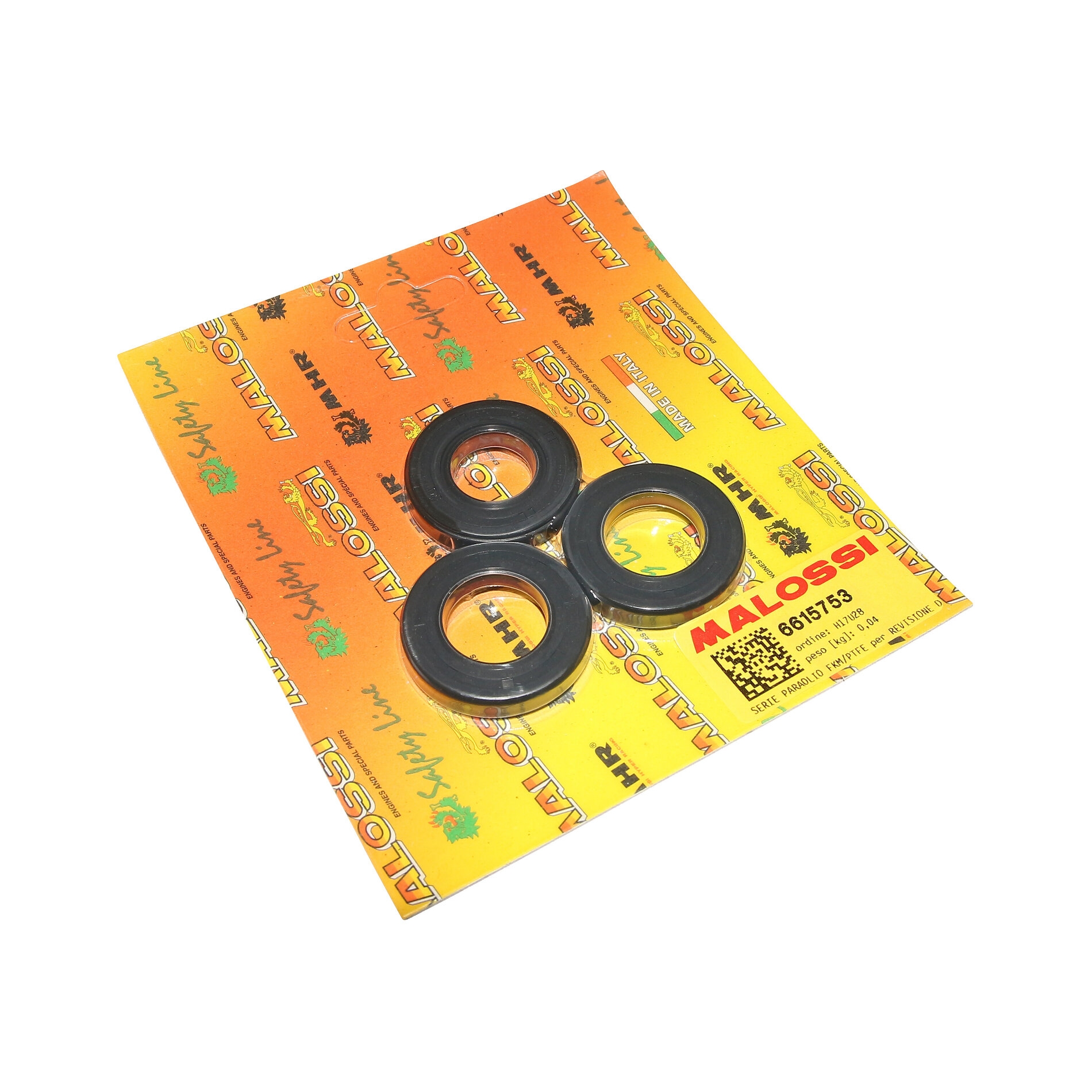Pochette de joints spi Malossi FKM/PTFE Derbi