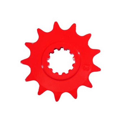 Pignon 14 dents pas 420 Minarelli AM6 rouge