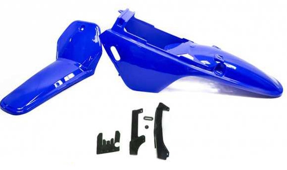 Kit plastiques bleu 3 pièces ART pour Yamaha PW 80
